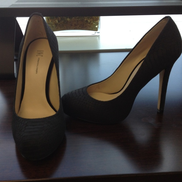 INC International Concepts Shoes - Inc black heels